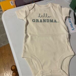 Carters nwt bodysuit 6 months